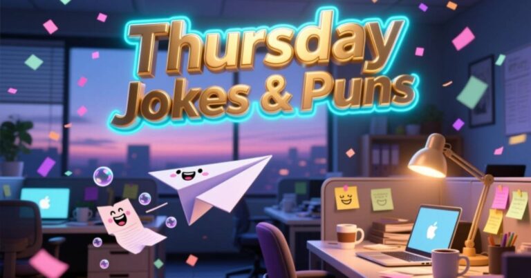 250+ Thursday Jokes & Puns: Funny, Clever, and Throwback Jokes for Today