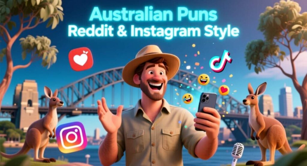 Australian Puns Reddit & Instagram Style