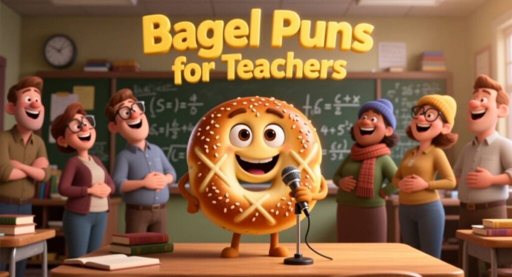 Bagel Puns for Teachers
