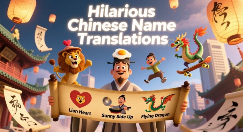 Hilarious Chinese Name Translations