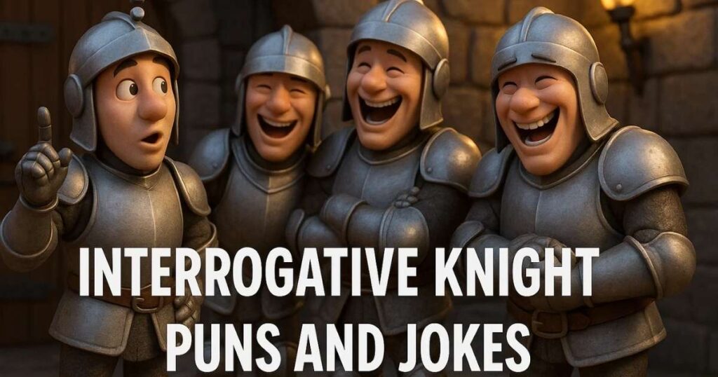 Interrogative Knight Puns and Jokes