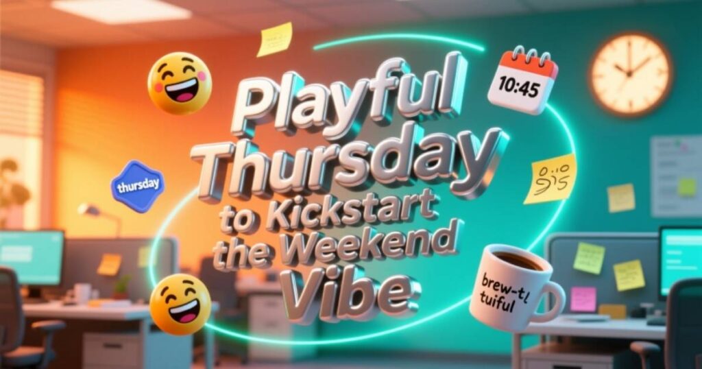 Playful Thursday Puns to Kickstart the Weekend Vibe