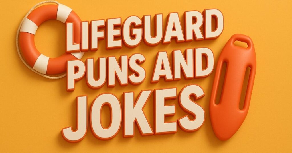 Quirky Lifeguard Jokes and Puns Caption