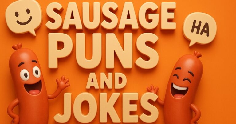 Sausage Puns and Jokes: Funny Sausage Roll Puns, Sayings & Hilarious Humor