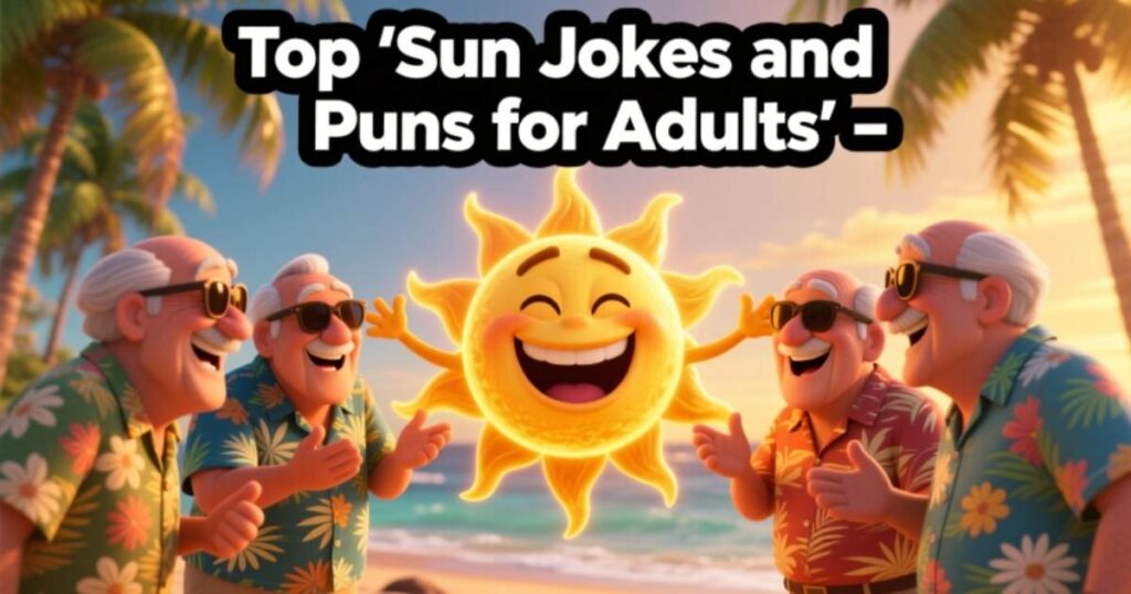 Sun Jokes and Puns for Adults