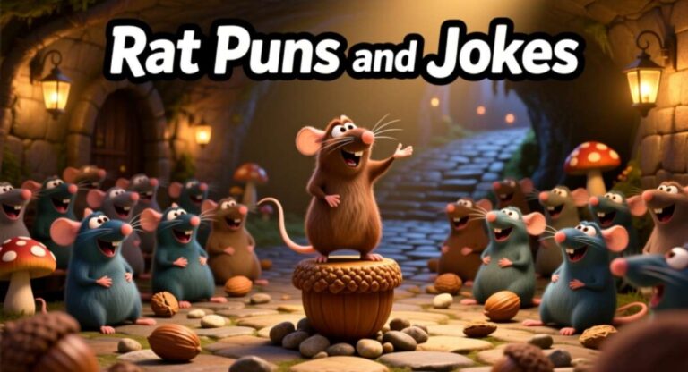 Top 500 Rat Puns and Jokes: Funny Rat Jokes, Clever Wordplay, and Hilarious Puns