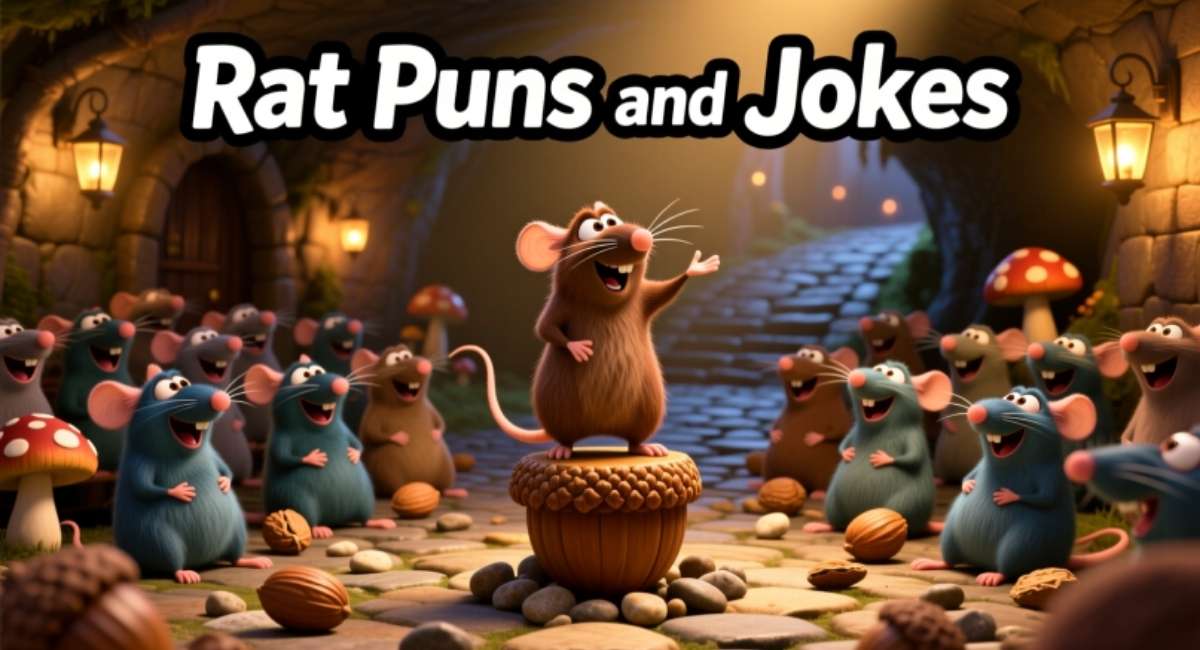 Top 500 Rat Puns and Jokes: Funny Rat Jokes, Clever Wordplay, and Hilarious Puns