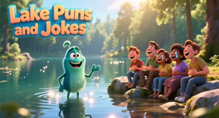 300+ Lake Puns and Jokes: Funny Lake Jokes, Dad Jokes & Clever Lake Wordplay