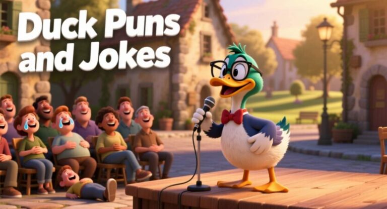 350+ Duck Puns and Jokes: Funny Duck Jokes, Dad Jokes, One Liners for Adults & Kids