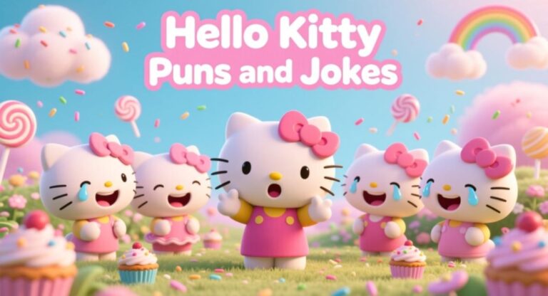 350+ Hello Kitty Puns and Jokes: Funny, Cute, and Must-Share Laughs for Everyone