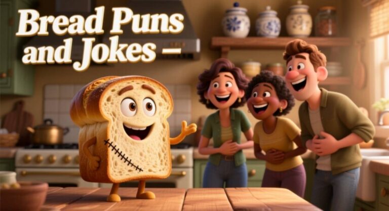 Bread Puns and Jokes: Funny Loaf, Banana Bread, and Clever Bread Humor for All