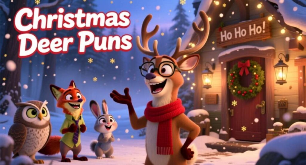 Christmas Deer Puns