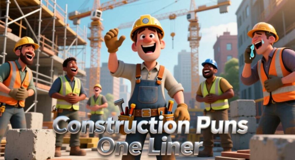 Construction Puns One Liner