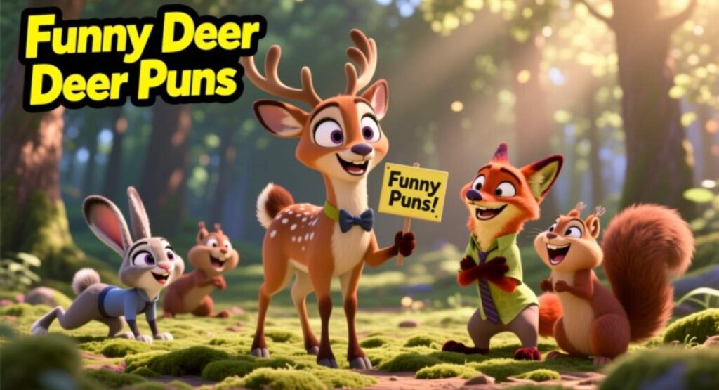 Funny Deer Puns