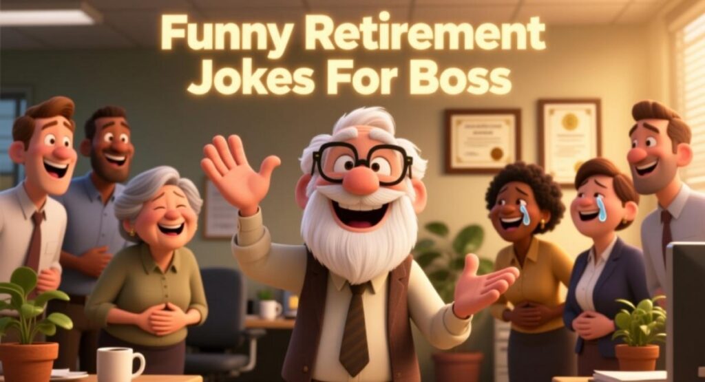 Funny Retirement Jokes For Boss