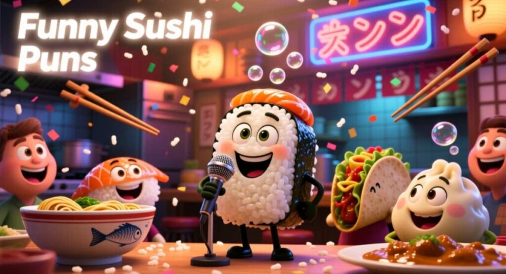 Funny Sushi Puns
