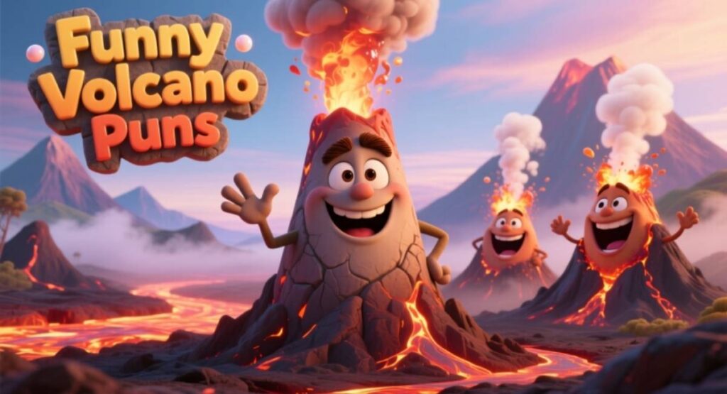 Funny Volcano Puns