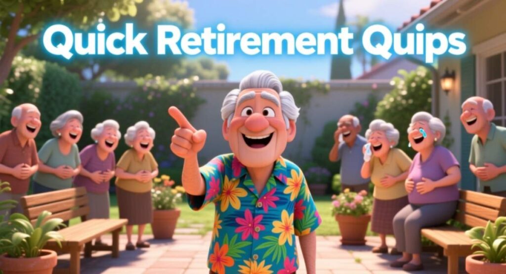 Quick Retirement Quips