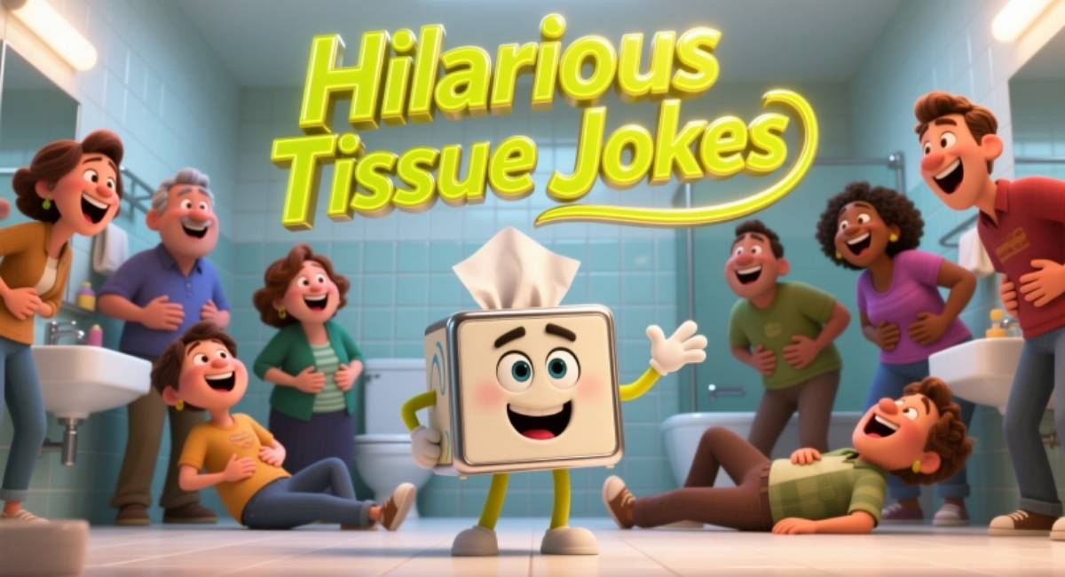 500+ Hilarious Tissue Jokes, Puns & One-Liners That Must Make You Laugh Today