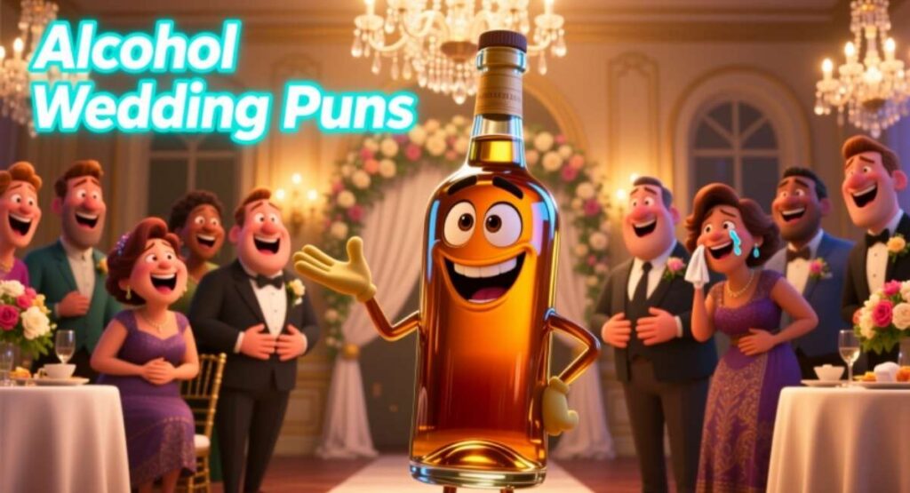 Alcohol Wedding Puns