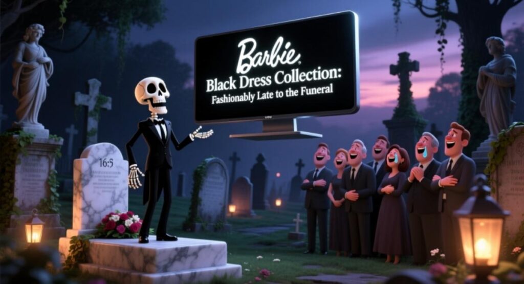 Barbie’s Black Dress Collection: Fashionably Late to the Funeral