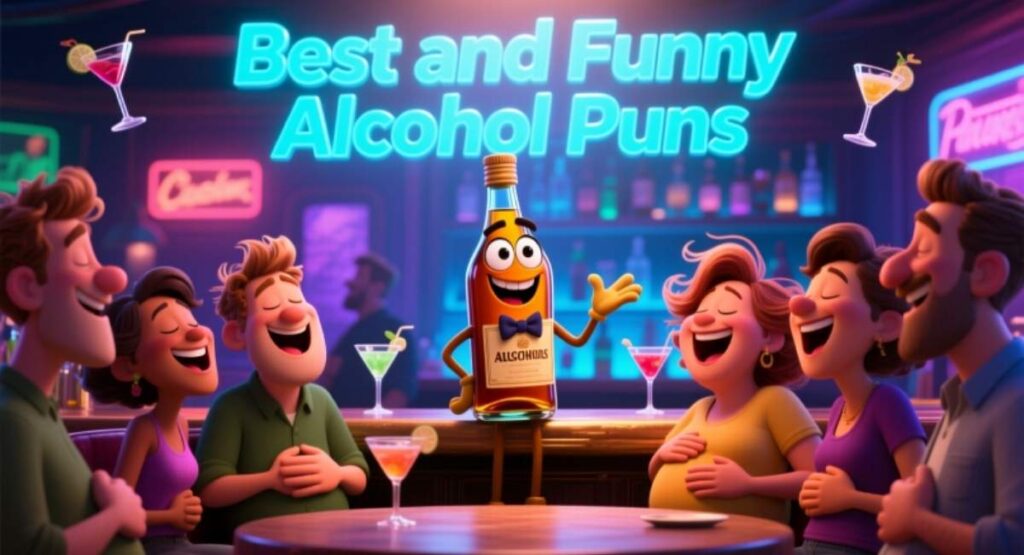 Best and Funny Alcohol Puns