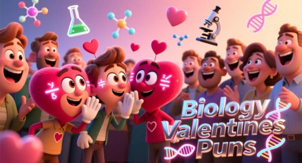 Biology Valentines Puns