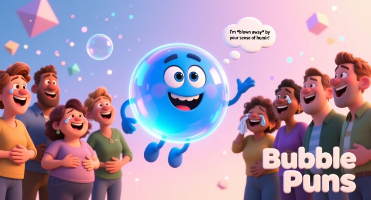 Bubble Puns: Funny, Cute, and Clever Jokes, Captions & One-Liners for All Ages