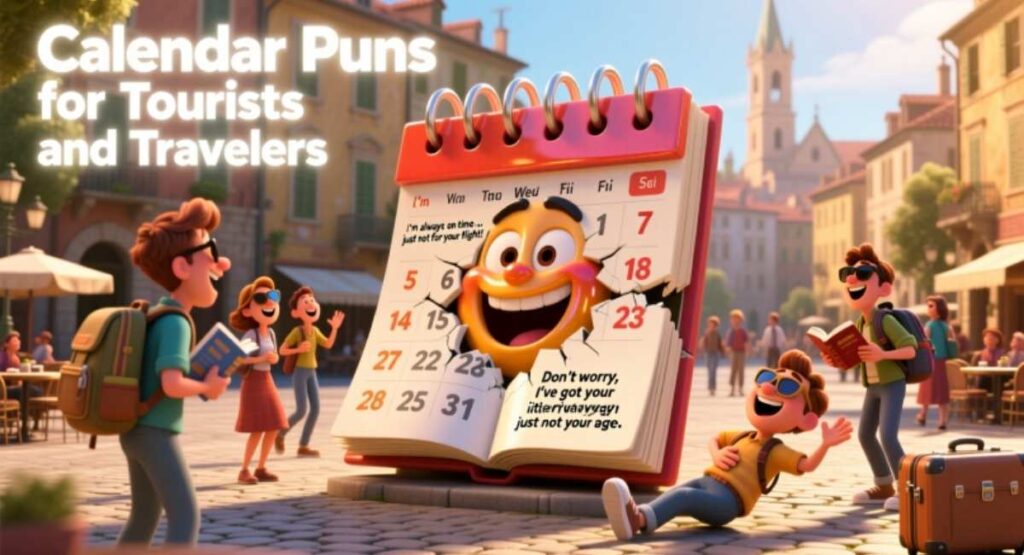 Calendar Puns for Tourists and Travelers