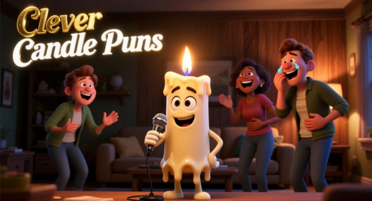 Clever Candle Puns: Funny, Cute & Witty Jokes for Cards, Captions, and Gifts
