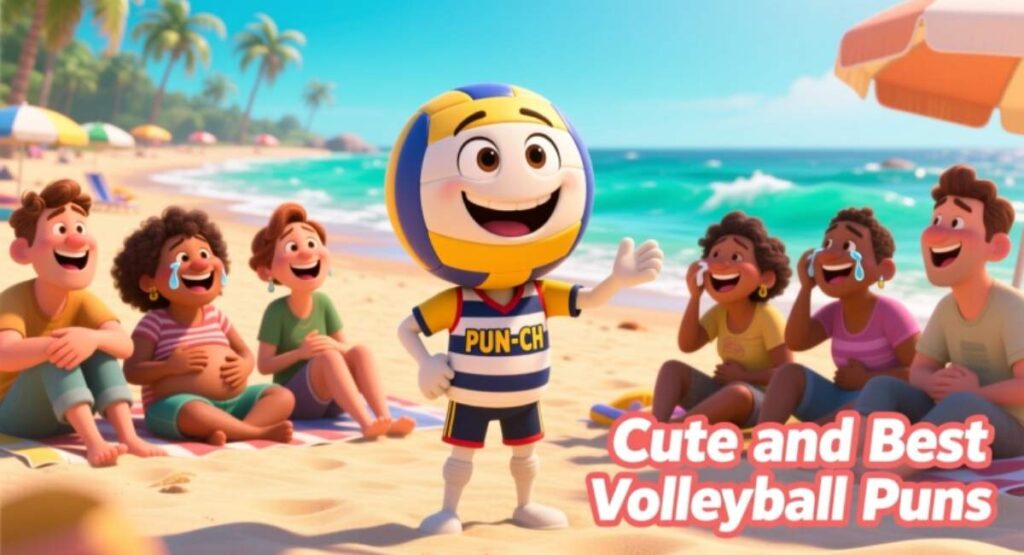 Cute and Best Volleyball Puns