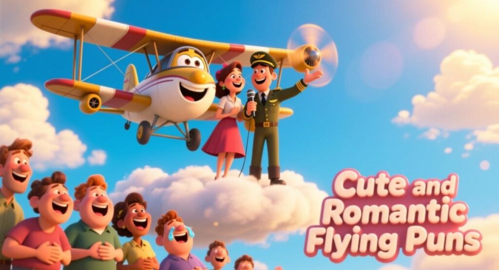 Cute and Romantic Flying Puns