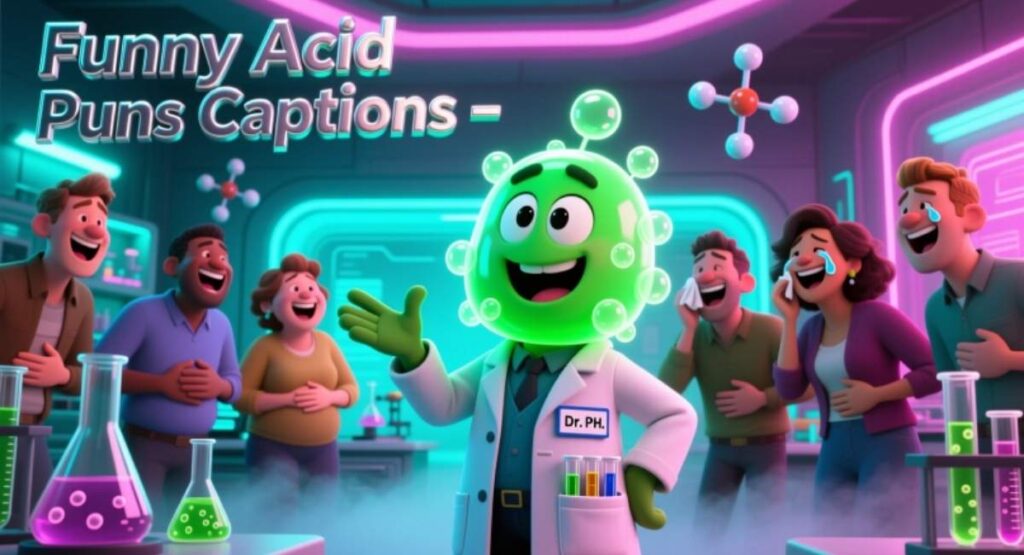 Funny Acid Puns Captions