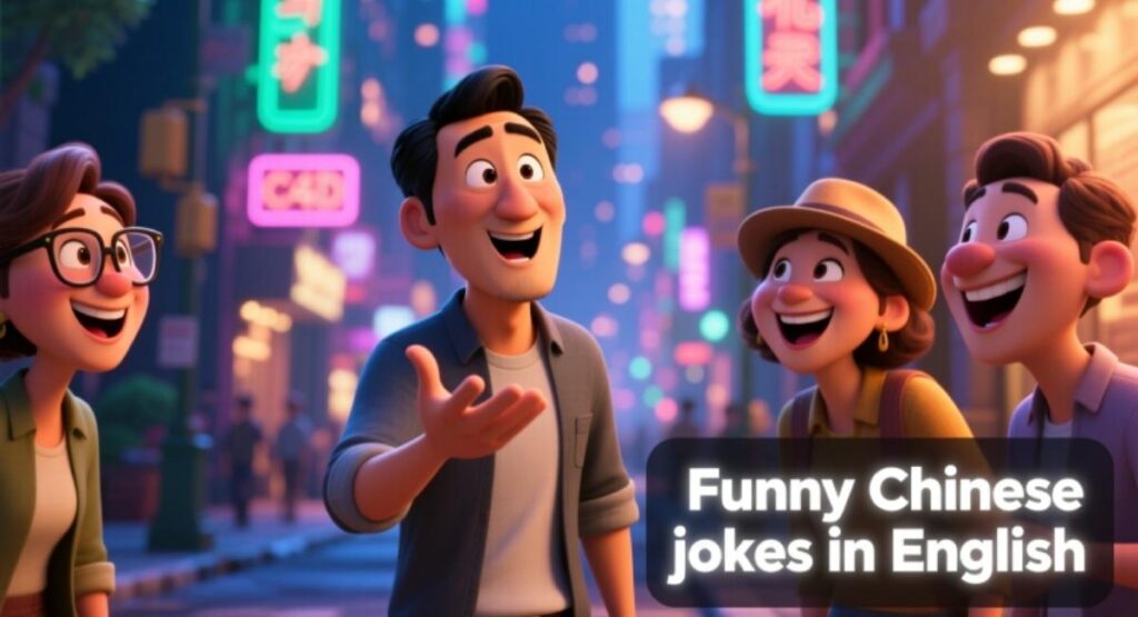 Funny Chinese jokes in English