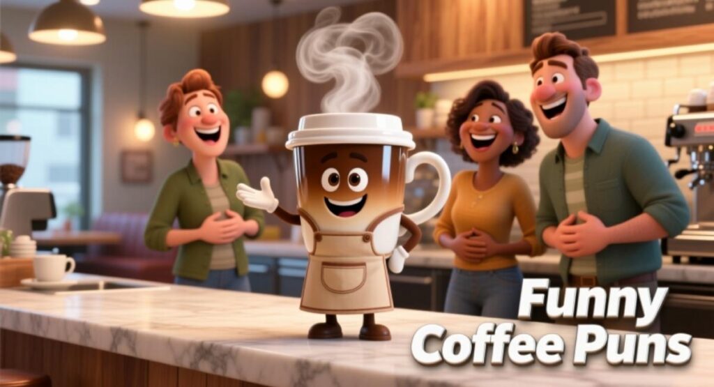 Funny Coffee Puns