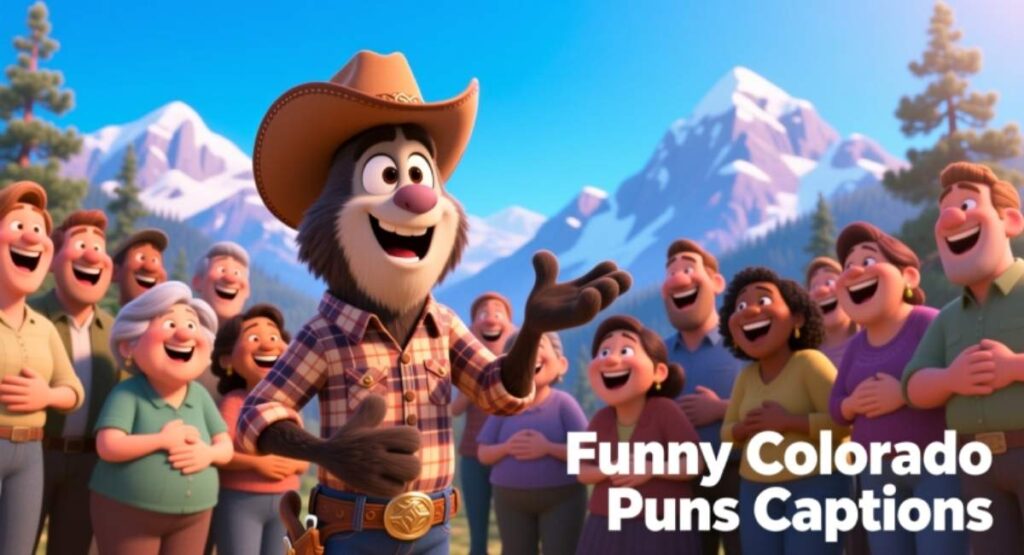 Funny Colorado Puns Captions