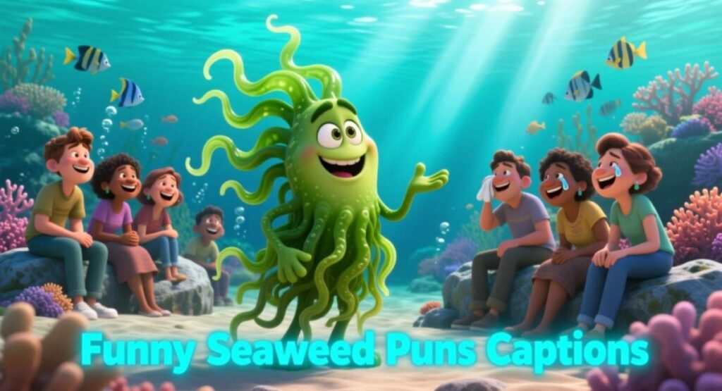 Funny Seaweed Puns Captions