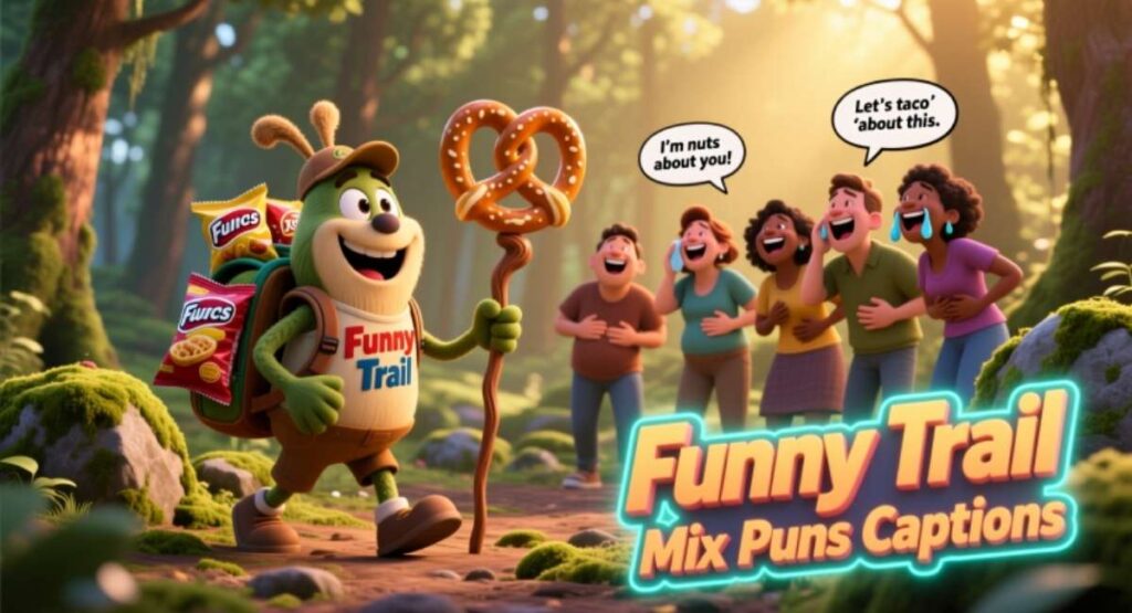Funny Trail Mix Puns Captions