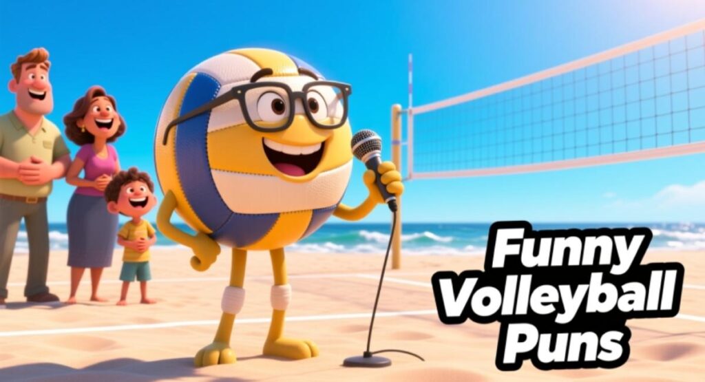 Funny Volleyball Puns