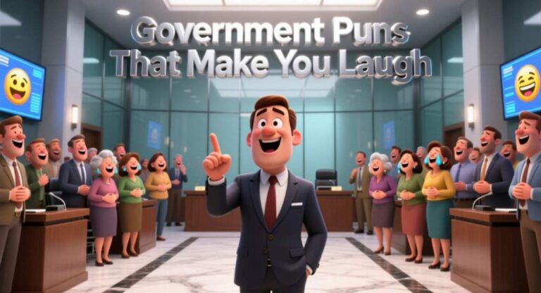 Government Puns That Make You Laugh: Funny, Clever, and Shareable Jokes Online