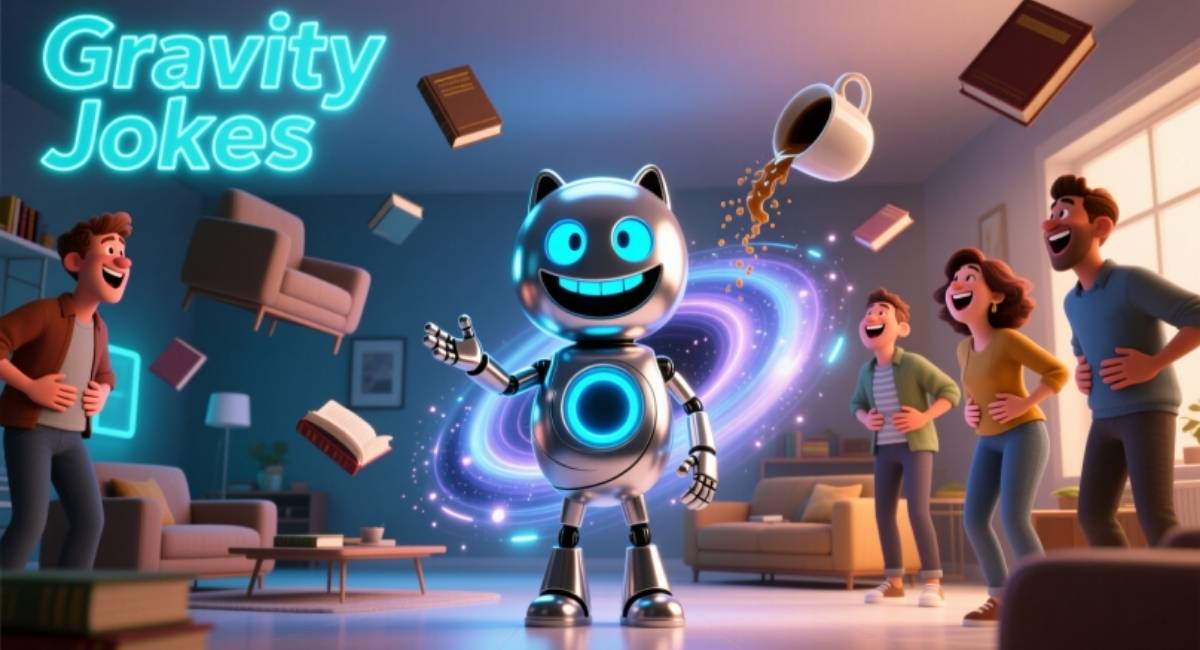 Gravity Jokes: Funny, Clever, and Kid-Friendly Jokes That Will Make You Laugh