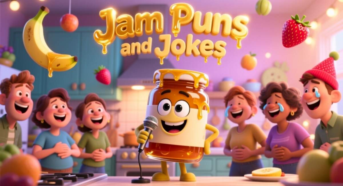 Jam Puns and Jokes: Hilarious, Sticky Humor to Make Breakfast Fun Every Day
