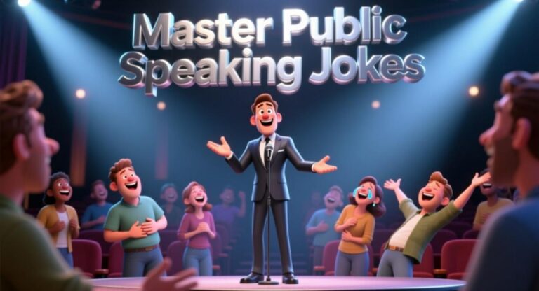 Master Public Speaking Jokes: Funny, Clever, and Engaging Speech Openers
