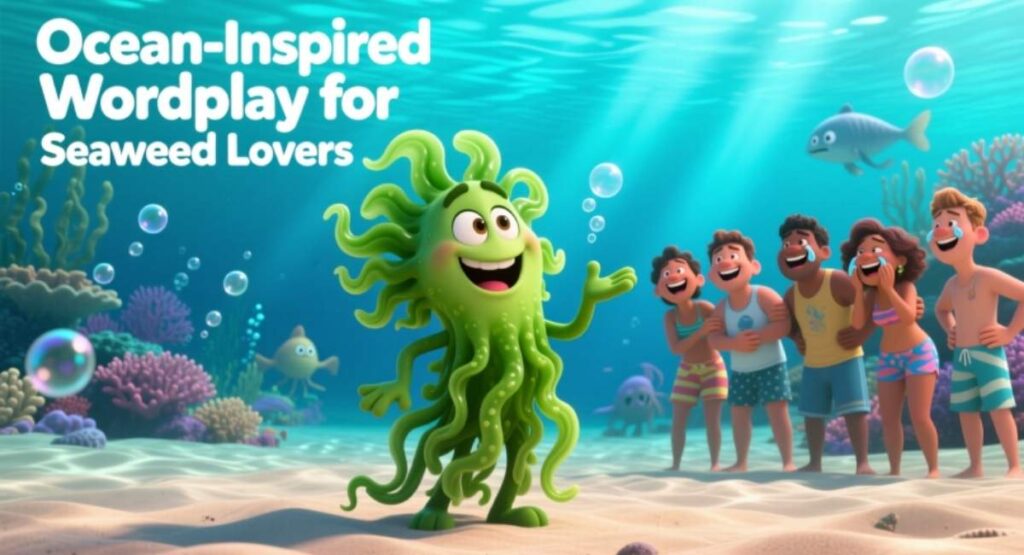 Ocean-Inspired Wordplay for Seaweed Lovers