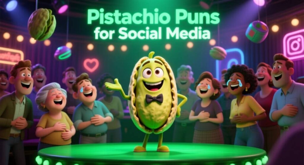 Pistachio Puns for Social Media