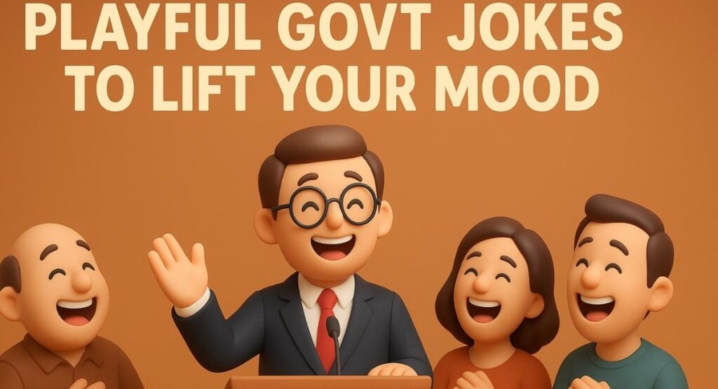 Playful Govt Jokes to Lift Your Mood