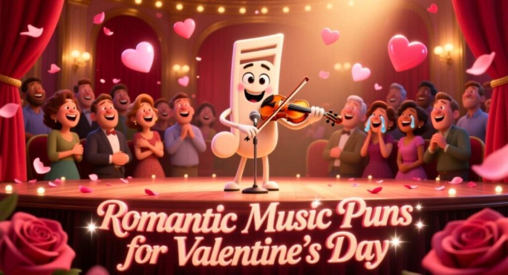 Romantic Music Puns for Valentine’s Day