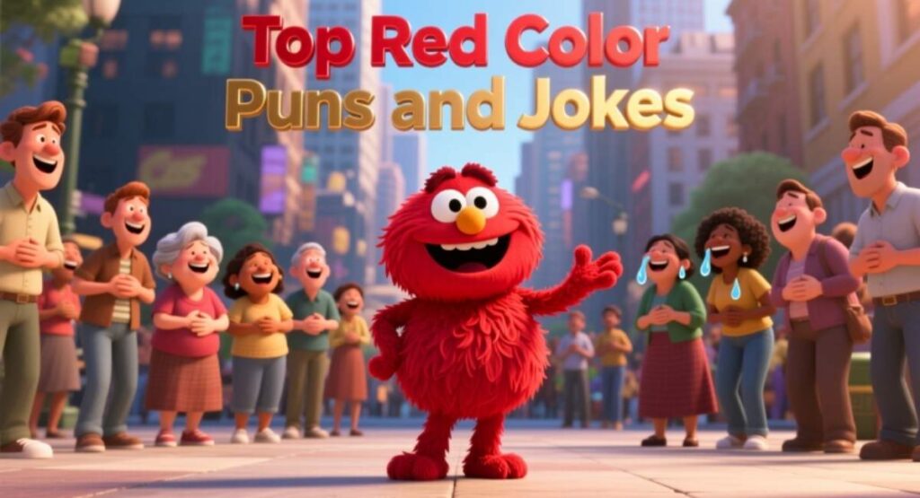 Top Red Color Puns and jokes