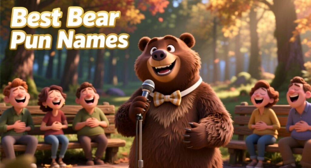 Best Bear Pun Names