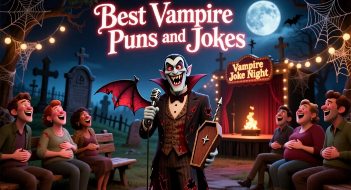 Best Vampire Puns: Funny, Clever, and Spooky Jokes for Halloween & Everyday Laughs
